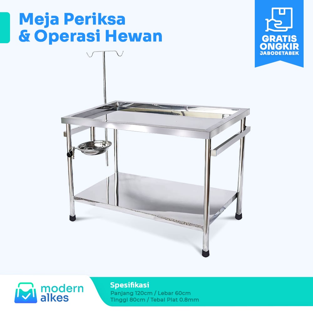 meja periksa ahewan