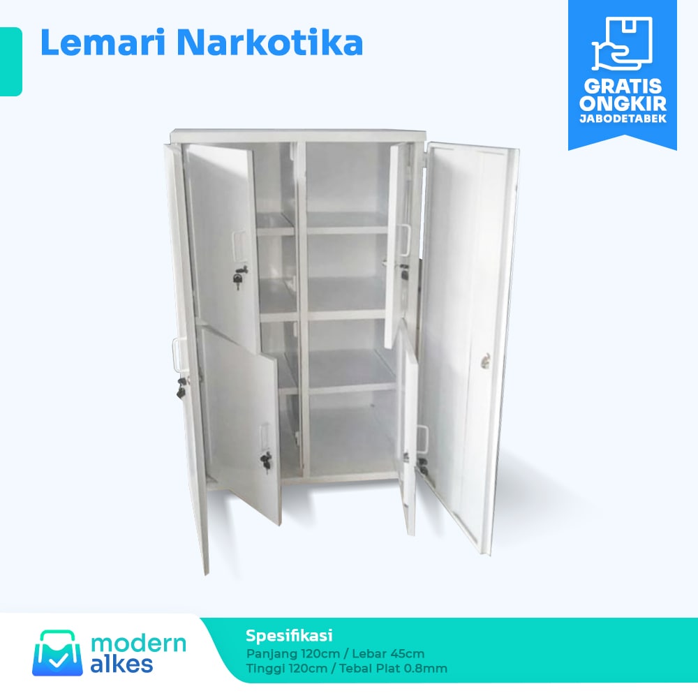 lemari penyimpanan narkotika